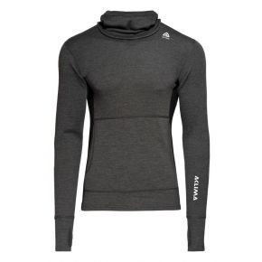 Худи муж. Aclima WarmWool Hood Sweater Man Marengo/Black M