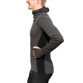 Худи муж. Aclima WarmWool Hood Sweater Man Marengo/Black M