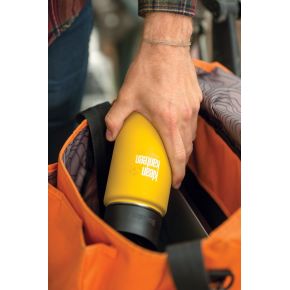 Термофляга Klean Kanteen Wide Vacuum Insulated Cafe Cap Lemon Curry (matt) 473 ml