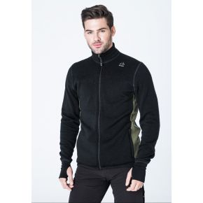 Джемпер муж. Aclima HotWool 400G Jacket Man Black/OliveNight S