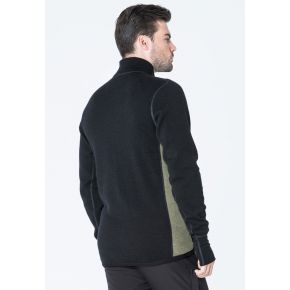 Джемпер муж. Aclima HotWool 400G Jacket Man Black/OliveNight S