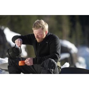 Джемпер муж. Aclima HotWool 400G Jacket Man Black/OliveNight S