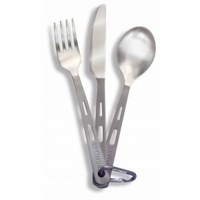 Набор столовых приборов Optimus Titanium 3-Piece Cutlery Set Набор столовых приборов Optimus Titanium 3-Piece Cutlery Set