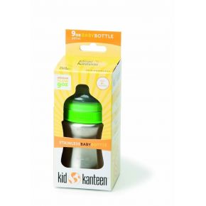 Бутылочка для кормления Kid Kanteen Baby Bottle Brushed Stainless 267 ml Бутылочка для кормления Kid Kanteen Baby Bottle Brushed Stainless 267 ml