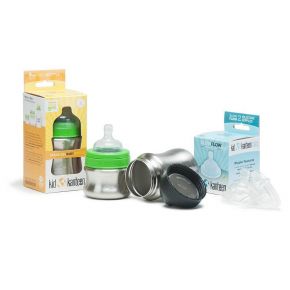 Бутылочка для кормления Kid Kanteen Baby Bottle Brushed Stainless 267 ml Бутылочка для кормления Kid Kanteen Baby Bottle Brushed Stainless 267 ml