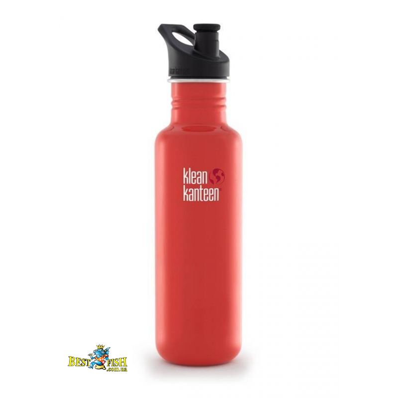 Фляга Klean Kanteen Classic Sport Cap Flame Orange 800 ml Фляга Klean Kanteen Classic Sport Cap Flame Orange 800 ml