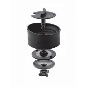 Термофляга Klean Kanteen Wide Vacuum Insulated Cafe Cap Shale Black (matt) 355 ml