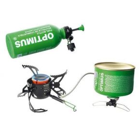 Мультитопливная горелка с топливной флягой Optimus POLARIS Optifuel incl. Fuel Bottle