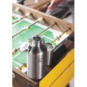 Фляга для пива и газированных напитков Klean Kanteen Growler Brushed Stainless 1900 ml