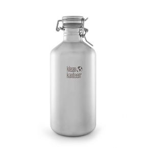 Фляга для пива и газированных напитков Klean Kanteen Growler Brushed Stainless 1900 ml