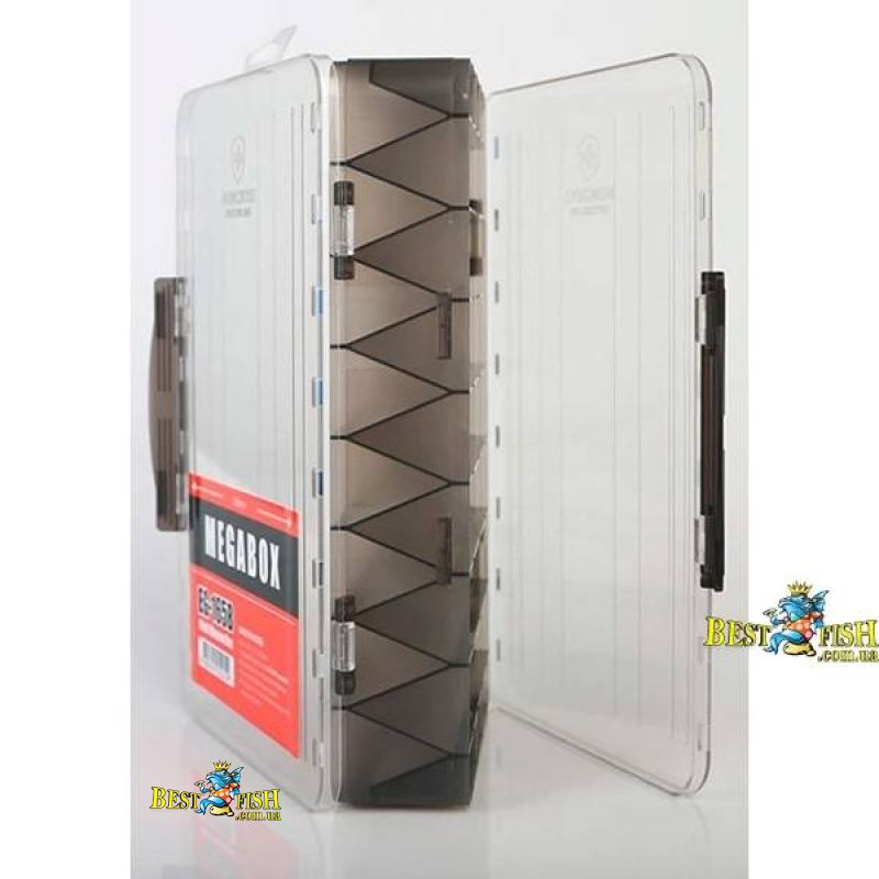 Коробка для воблеров Moncross EG-165B-Smoke Black Коробка для воблеров Moncross EG-165B-Smoke Black