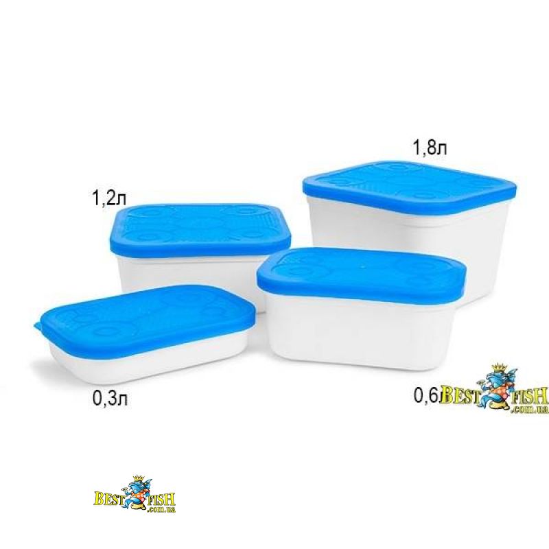 Контейнер для наживки Preston White Bait Tub 1.8 Контейнер для наживки Preston White Bait Tub 1.8