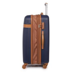 Чемодан Rock Valiant Navy Blue Hardshell Expandable (L)