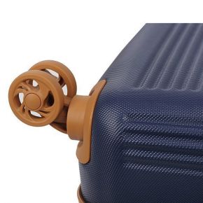 Чемодан Rock Valiant Navy Blue Hardshell Expandable (L)