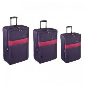 Комплект чемоданов Skyflite Domino Purple (S/M/L) 3шт Комплект чемоданов Skyflite Domino Purple (S/M/L) 3шт