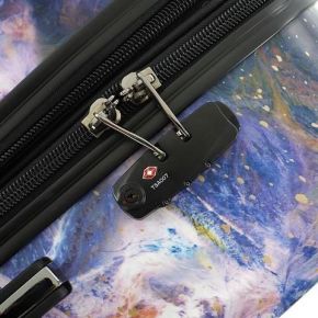 Чемодан Heys Purple Amethyst (S) Stone Print