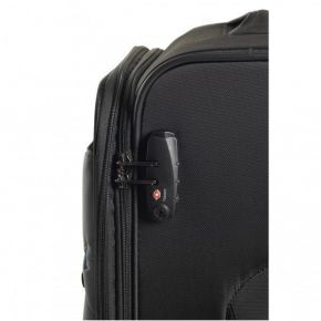 Чемодан Rock Deluxe-Lite (M) Black