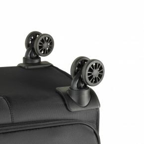 Чемодан Rock Deluxe-Lite (M) Black