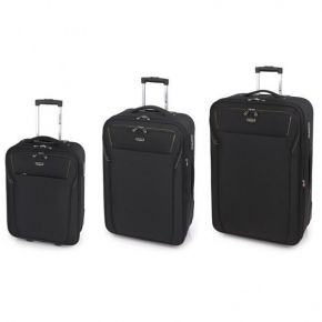 Комплект чемоданов Gabol Loira Black (S/M/L) 3шт 116501-001 Комплект чемоданов Gabol Loira Black (S/M/L) 3шт 116501-001