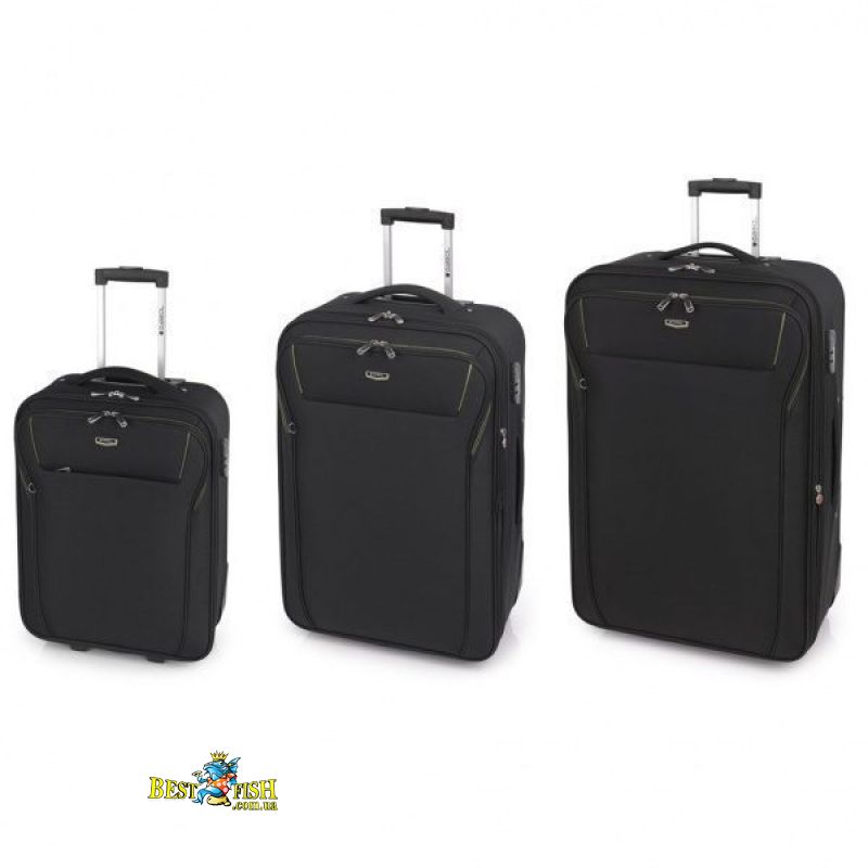 Комплект чемоданов Gabol Loira Black (S/M/L) 3шт 116501-001 Комплект чемоданов Gabol Loira Black (S/M/L) 3шт 116501-001
