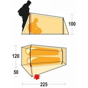 Палатка Ferrino Lightent 2 Red Палатка Ferrino Lightent 2 Red