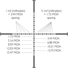 Прицел оптический Hawke Vantage 3-12x44 SF (10x 1/2 Mil Dot)