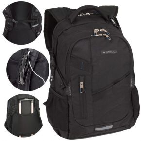 Рюкзак городской Gabol Park 31 Black 221469 Рюкзак городской Gabol Park 31 Black 221469