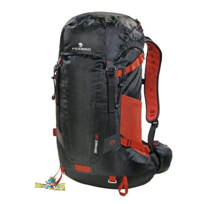 Рюкзак туристичний Ferrino Dry-Hike 32 OutDry Black Рюкзак туристичний Ferrino Dry-Hike 32 OutDry Black