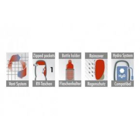 Рюкзак туристический High Peak Nexia 28 (Black)