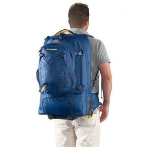 Сумка-рюкзак на колесах Caribee Fast Track 85 Navy