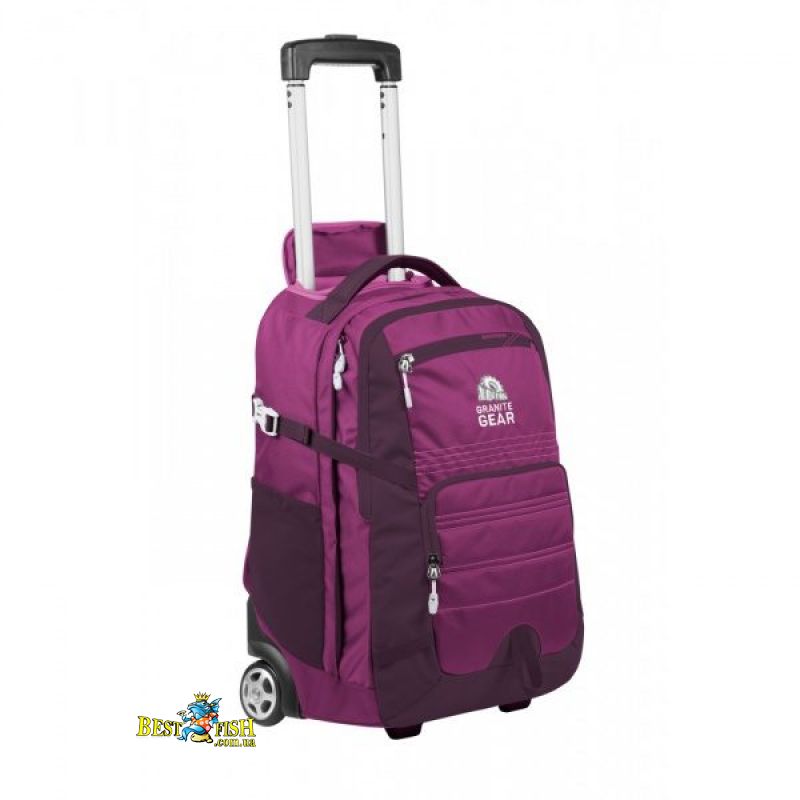 Сумка-рюкзак на колесах Granite Gear Haulsted Wheeled 33 Verbena / Goosberry / Chromium Сумка-рюкзак на колесах Granite Gear Haulsted Wheeled 33 Verbena / Goosberry / Chromium
