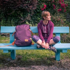 Сумка-рюкзак CabinZero Classic 44L Purple Cloud