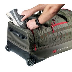 Сумка дорожня на колесах Caribee Scarecrow DX 100L (85cm) Forest Olive