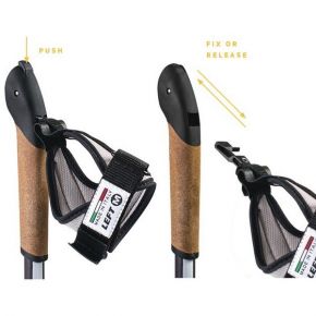 Палки для скандинавской ходьбы Vipole Trail Carbon Top-Click DLX S1867