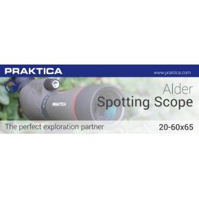 Подзорная труба Praktica Alder 20-60x65/45 WP+штатив