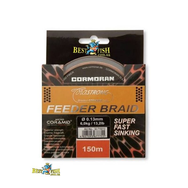 Плетений шнур Cormoran Corastrong Feeder 0.10 Плетений шнур Cormoran Corastrong Feeder 0.10