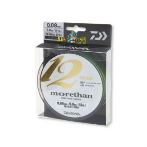 Шнур Daiwa Morethan 12 Braid 0.18/135