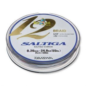 Шнур Daiwa Saltiga 12 Braid 0.45/300