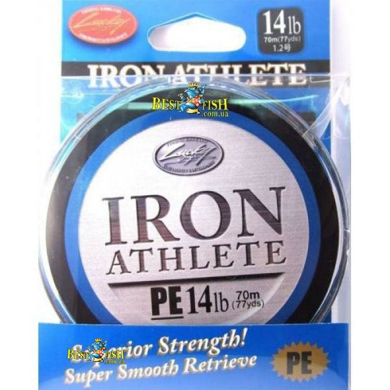 Плетений шнур Lucky Craft Iron Athlete PE 20lb Плетений шнур Lucky Craft Iron Athlete PE 20lb