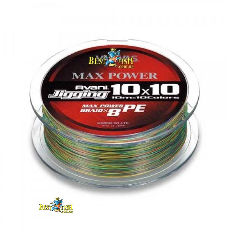 Плетений шнур Varivas Jigging 10Х10 Max Pe 2.0 Плетений шнур Varivas Jigging 10Х10 Max Pe 2.0