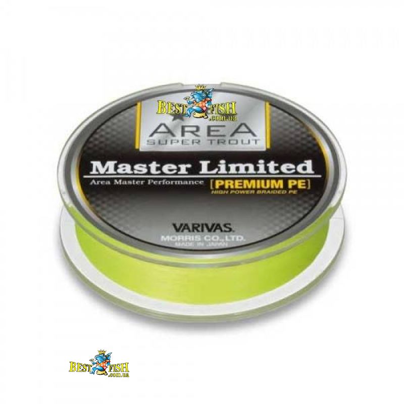 Шнур Varivas Master Limited Pe 0.2 Шнур Varivas Master Limited Pe 0.2