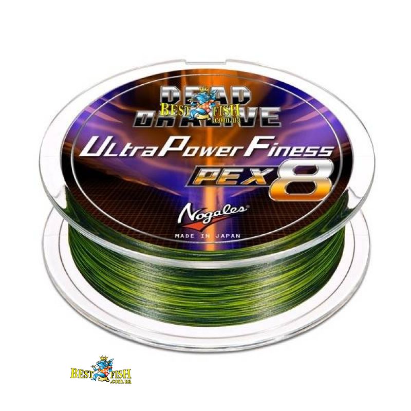 Плетений шнур Varivas Ultra Power Finesse PE X8 1.0 Плетений шнур Varivas Ultra Power Finesse PE X8 1.0
