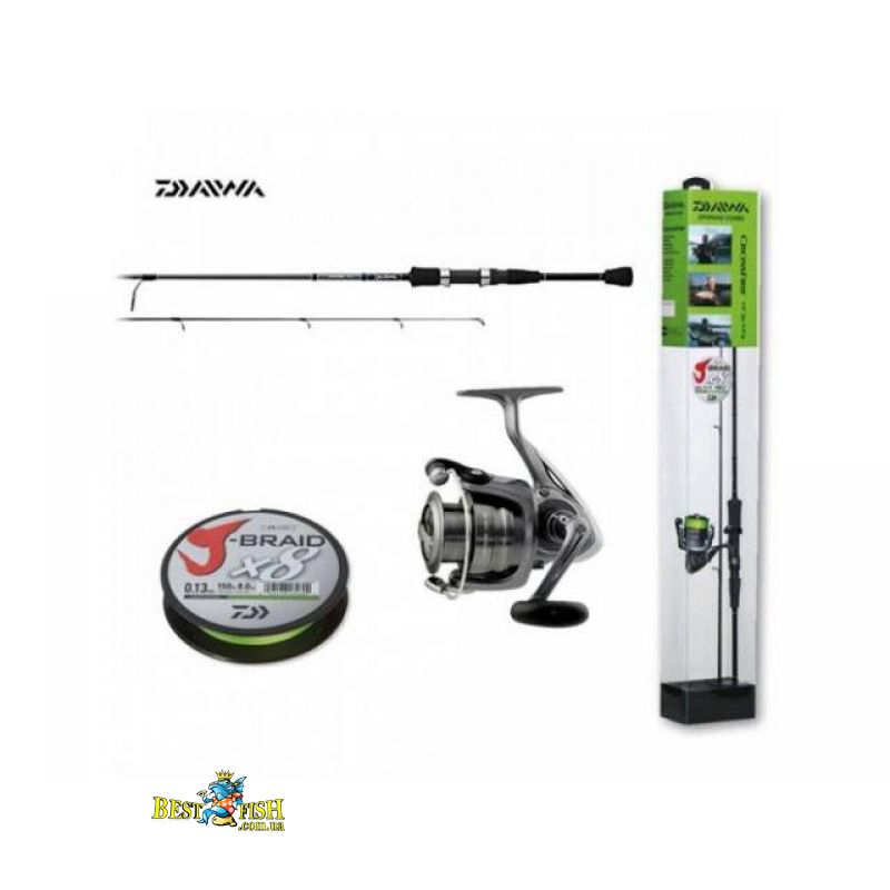 Комплект Daiwa CFE802HFS/CF2500-3Bi Pet Case Комплект Daiwa CFE802HFS/CF2500-3Bi Pet Case