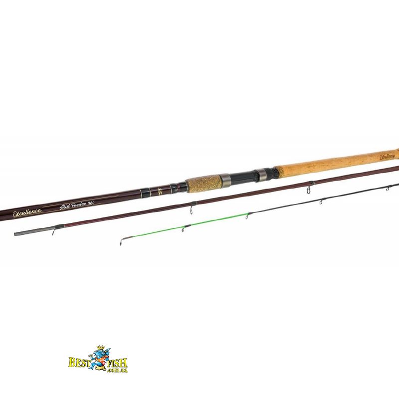 Фідер Mikado Excellence Mid Feeder 3.60м 100гр Фідер Mikado Excellence Mid Feeder 3.60м 100гр