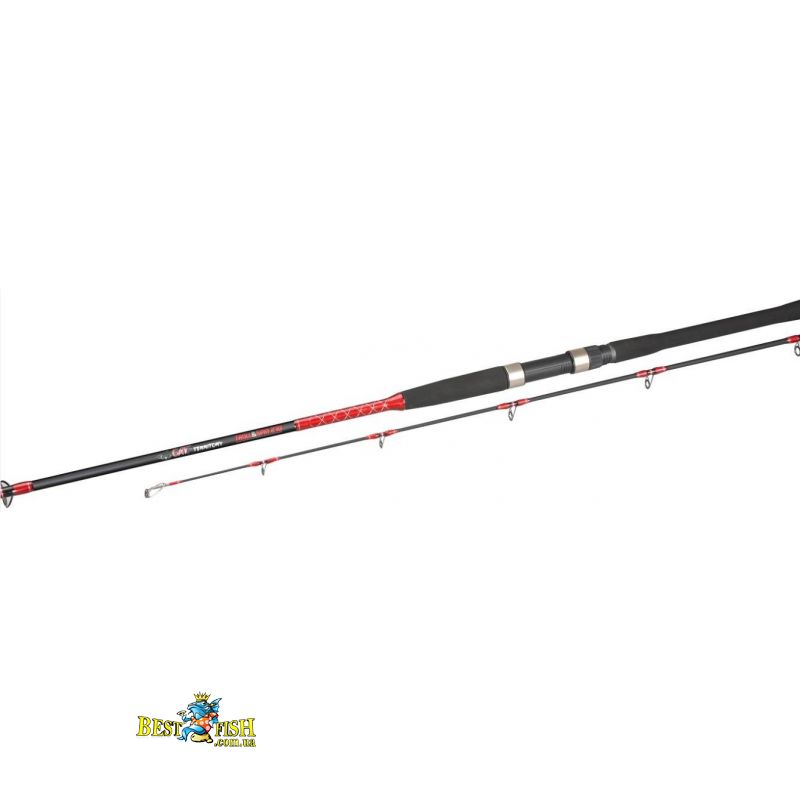 Сомова вудилище Mikado Cat Territory Troll & Spin 2.45м 50-180гр Сомова вудилище Mikado Cat Territory Troll & Spin 2.45м 50-180гр