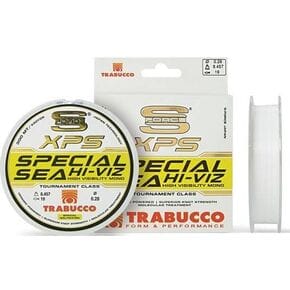 Волосінь Trabucco S-Forse XPS Special SEA Hi-Viz 300m 0.30mm / 9.1kg біла