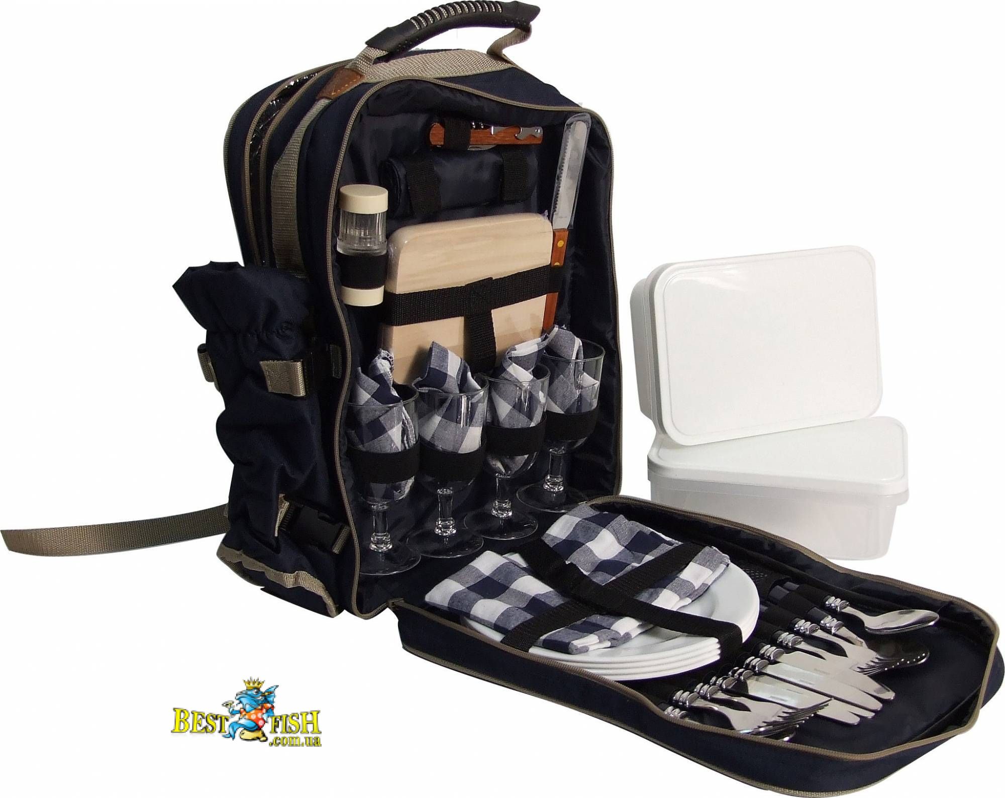 Рюкзак для пикника на 4 персоны Voyager HB20420, купить | BestFish