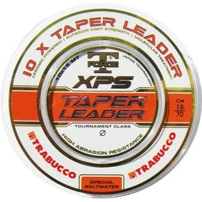 Шок-лідер Trabucco T-Force XPS Taper Leader 10х15м 0.26 / 0.57мм 8.35 / 32.5кг прозорий