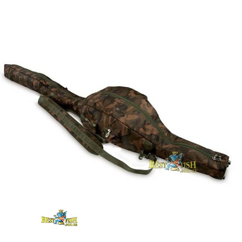 Чехол карповый Fox Camo 12ft Tri Sleeve Чехол карповый Fox Camo 12ft Tri Sleeve