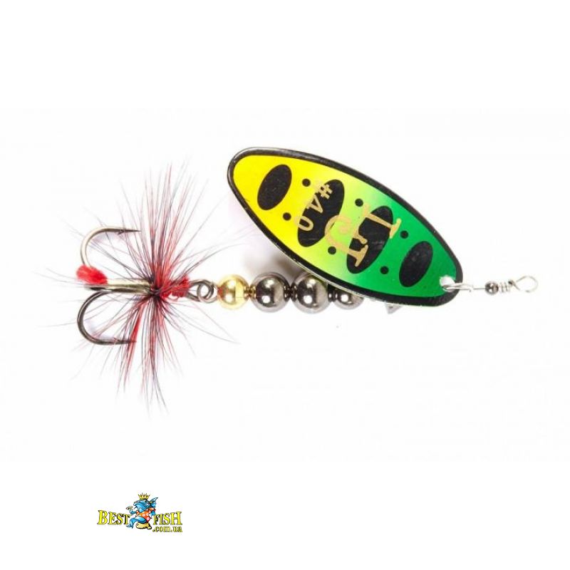 Блешня Lucky John Shelt Blade Tungsten Body # 4 20g (LJSBT04-008) Блешня Lucky John Shelt Blade Tungsten Body # 4 20g (LJSBT04-008)